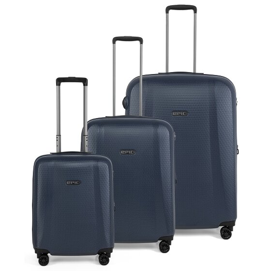 Epic GTO 5.0 Set di valigie a 4 ruote 3 pz.