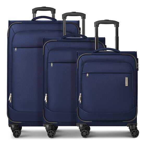 Travelite Priego 4 ruote Set di valigie 3 pezzi