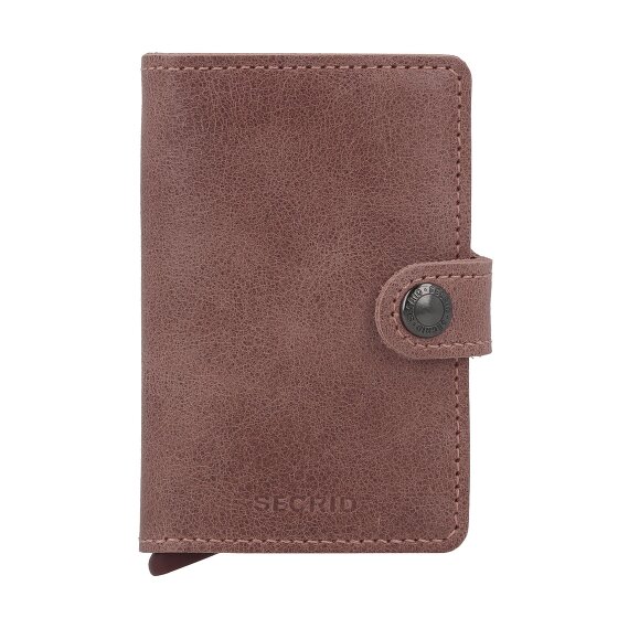 Secrid Miniwallet Vintage Custodia per carte di credito Portafoglio RFID in pelle 6,5 cm