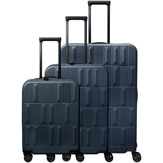 Travelite Panello 4 ruote Set di valigie 3 pezzi