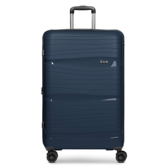 d&n Travel Line 4300-Plus 4 ruote Carrello L 76 cm con piega di espansione