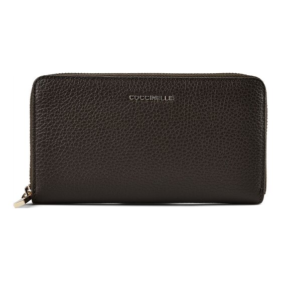 Coccinelle Metallic Soft Portafoglio Vera Pelle 10 cm