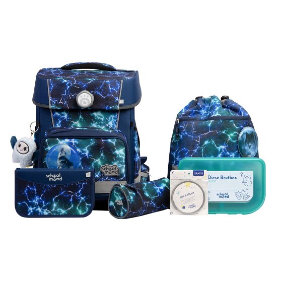 School-Mood Champion Pro Set di borse per la scuola 7 pezzi