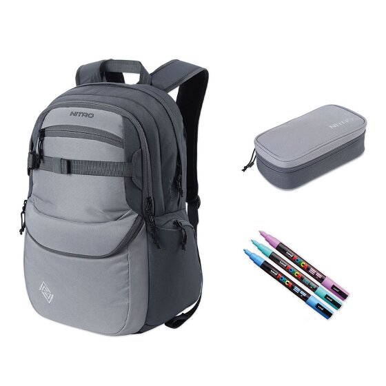 NITRO Future Hero Set di borse per la scuola 3 pezzi