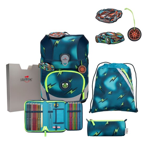 DerDieDas ErgoFlex Tiny Set di borse per la scuola 6 pezzi