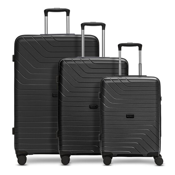 Redolz Essentials 05 3-SET 4 ruote Set di valigie 3 pezzi