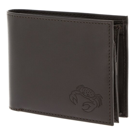 oxmox Leather Portafoglio Protezione RFID Vera Pelle 10 cm