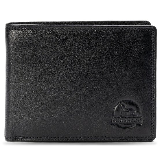 Farmhood Memphis Portafoglio Protezione RFID Pelle 12.5 cm