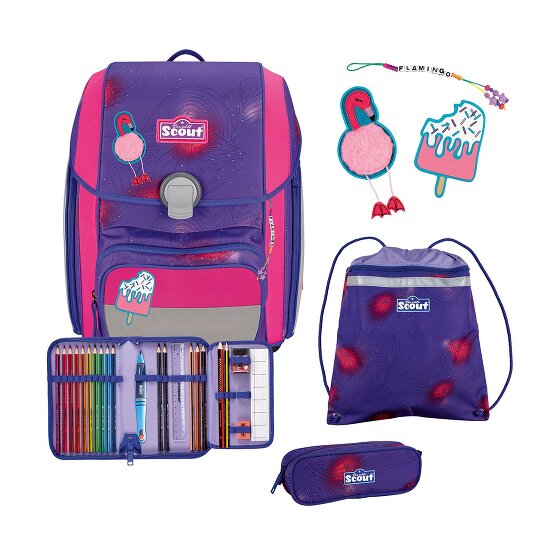 Scout Genius Set di borse per la scuola 4 pezzi