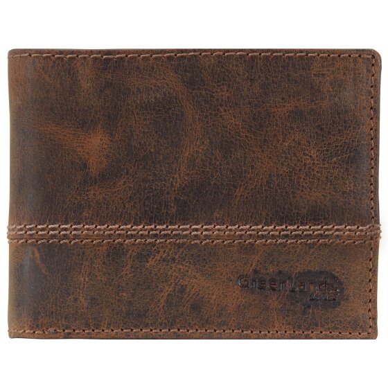 Greenland Nature Portafoglio classico in pelle 12 cm