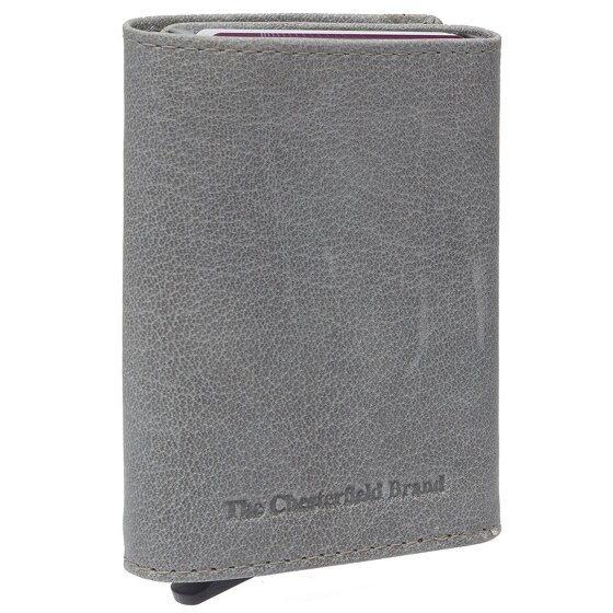 The Chesterfield Brand Paris Custodia per carta di credito Protezione RFID Pelle 7 cm
