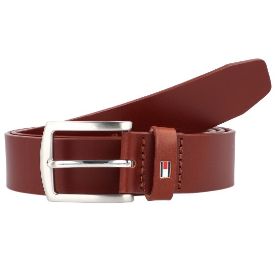 Tommy Hilfiger Hilfiger Flag Cintura Vera Pelle