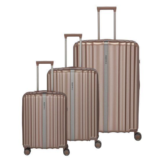 Travelite Paros 4 ruote Set di valigie 3 pezzi