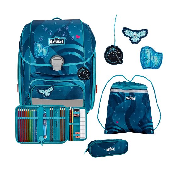 Scout Set di borse scuola Genius LED 4 pz.