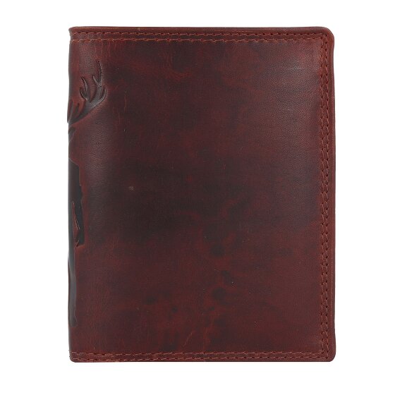 Jack Kinsky Monterey Portafoglio Protezione RFID Pelle 10.5 cm