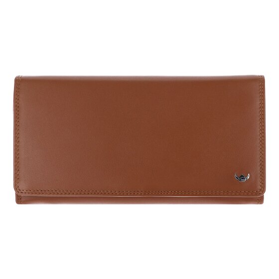 Golden Head Polo Portafoglio Protezione RFID Vera Pelle 19 cm
