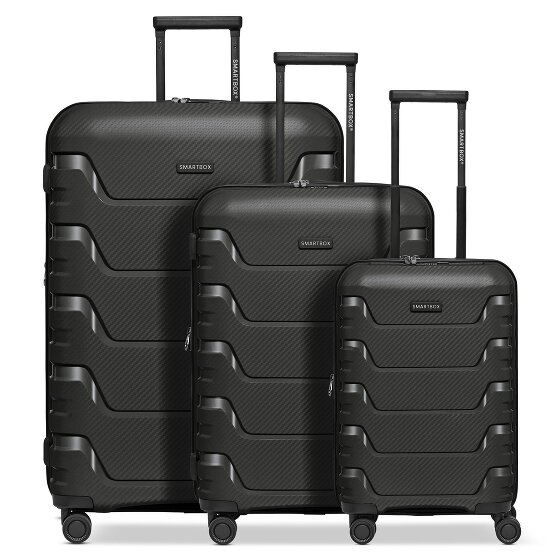 Smartbox Edition 01 4 ruote Set di valigie 3 pezzi con piega di espansione