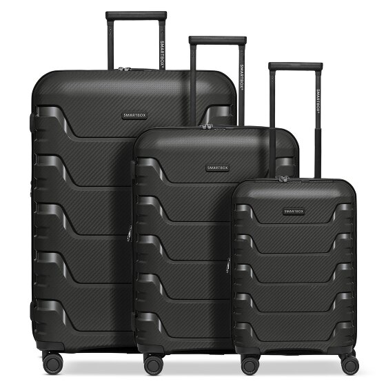 Smartbox Edition 01 4 ruote Set di valigie 3 pezzi con piega di espansione
