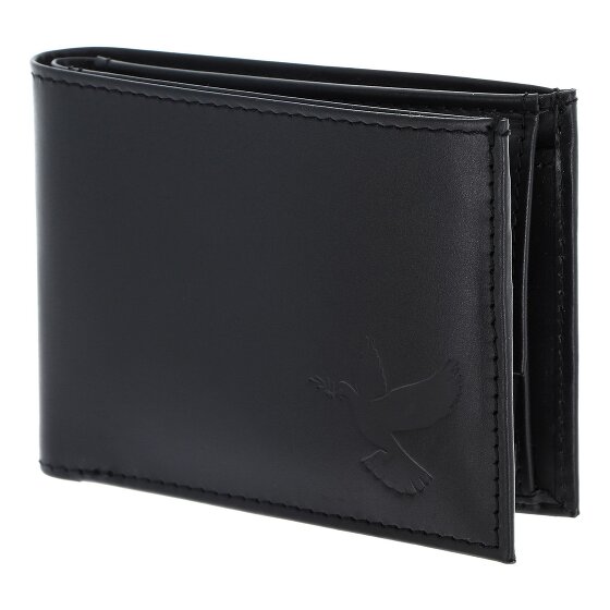 oxmox Leather Portafoglio Protezione RFID Vera Pelle 11 cm