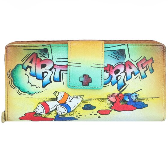 Greenland Nature Art+Craft Portafoglio RFID in pelle 20 cm