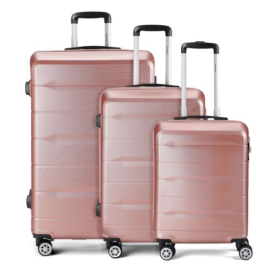 Benzi 5583 4 ruote Set di valigie 3 pezzi