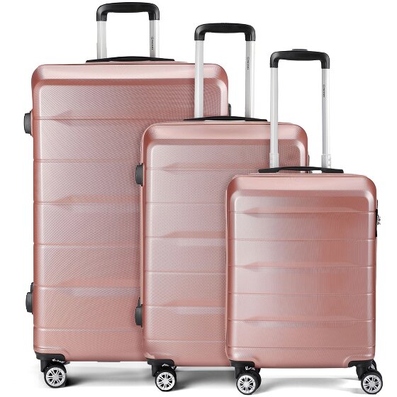 Benzi 5583 4 ruote Set di valigie 3 pezzi