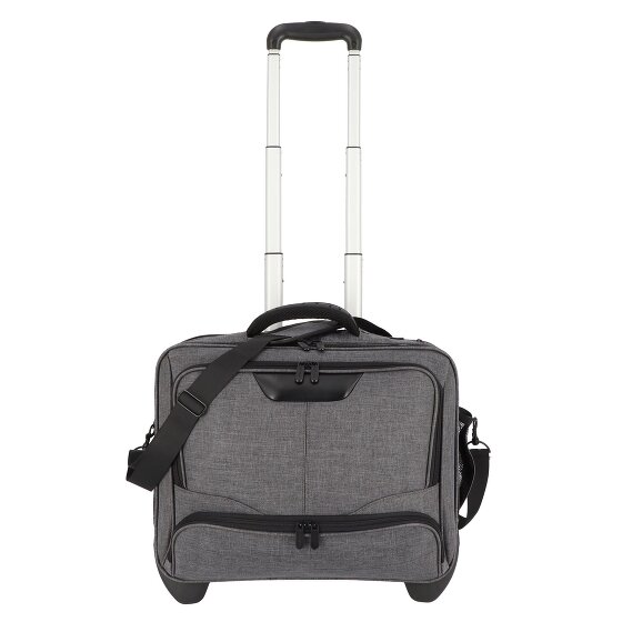 Dermata 2 ruote Carrello business 44 cm Scomparto per laptop