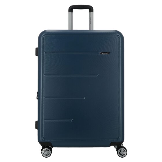 Gabol Future Plus 4 ruote Carrello 74 cm con piega di espansione