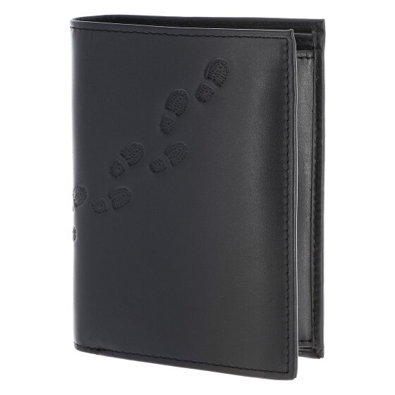 oxmox Leather Portafoglio Protezione RFID Vera Pelle 13 cm