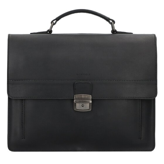 Burkely Cartella Scott vintage in pelle 38 cm