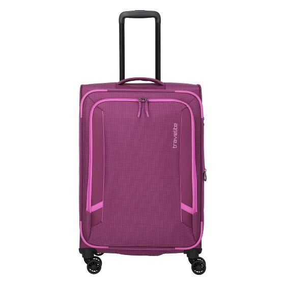 Travelite Corsiica 4 ruote Carrello M 67 cm con piega di espansione