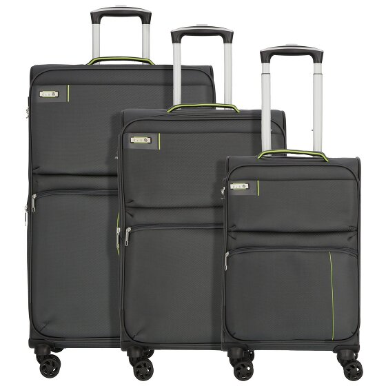 d&n Travel Line 6704 Set di valigie a 4 ruote 3 pz. d&n Travel Line 6704 Set di valigie a 4 ruote 3 pz.