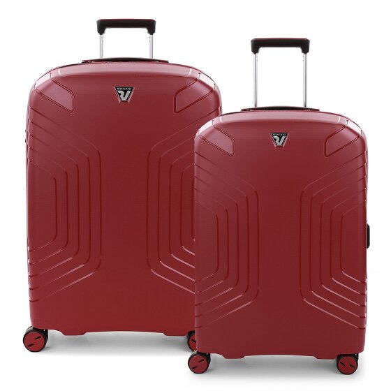 Roncato Ypsilon 4 ruote Set di valigie 2 pezzi con piega di espansione