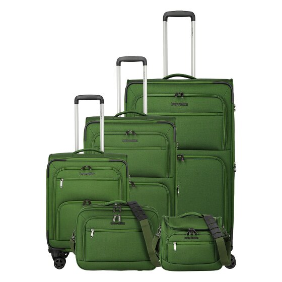 Travelite Cubis 4 ruote Set di valigie 5 pezzi espandibile