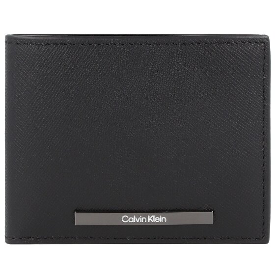 Calvin Klein Modern Bar Portafoglio Protezione RFID Pelle 11 cm