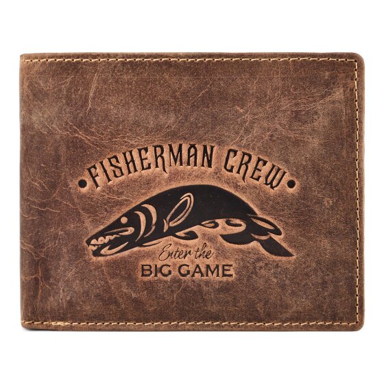 Greenburry Karpfen Portafoglio Pelle 12.5 cm