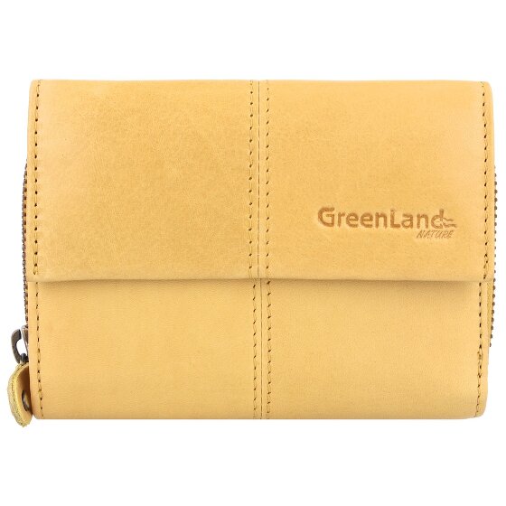 Greenland Nature Portafoglio Nature Soft RFID in pelle 13 cm