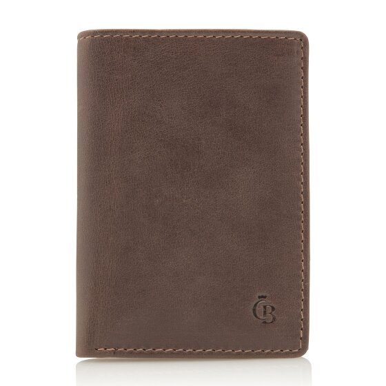 Castelijn & Beerens Canyon Custodia per carte di credito RFID in pelle 7,5 cm