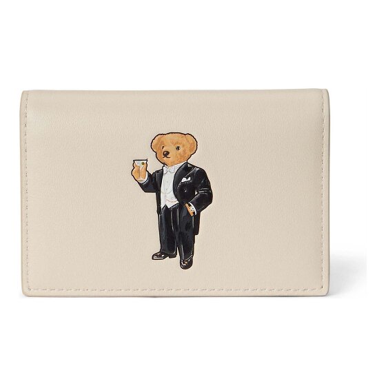 POLO RALPH LAUREN Bear Custodia per carta di credito Vera Pelle 8.5 cm