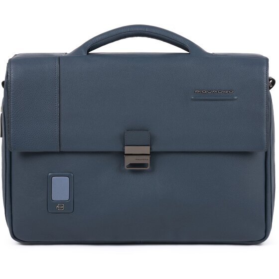 Piquadro Akron Cartella in pelle 42 cm Scomparto per laptop