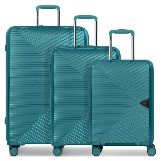 March15 Trading Gotthard Edition 4 ruote Set di valigie 3 pezzi