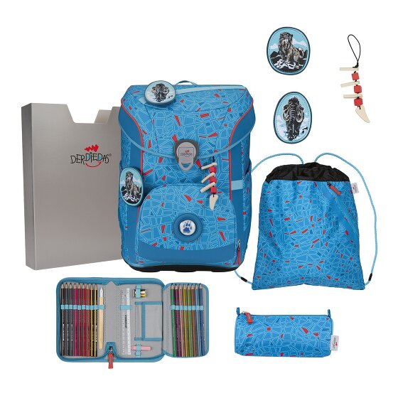 DerDieDas ErgoFlex Superflash Easy Set di borse per la scuola