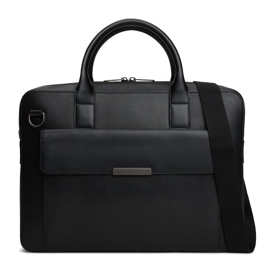 Tommy Hilfiger TH Business Leather Borsa porta PC Vera Pelle 39.5 cm
