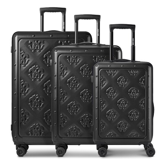 Roberto Cavalli Florence 4 ruote Set di valigie 3 pezzi espandibile