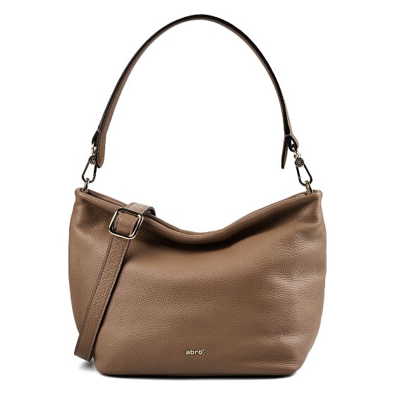 abro Ebony Borsa a spalla Vera Pelle 30 cm