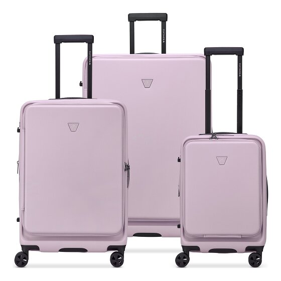 Roncato Florence 4 ruote Set di valigie 3 pezzi con piega di espansione