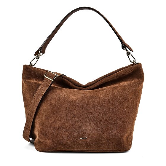 abro Ebony Borsa a spalla Vera Pelle 39 cm
