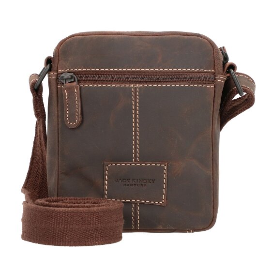 Jack Kinsky Baltimora 1 Borsa a tracolla in pelle 14 cm