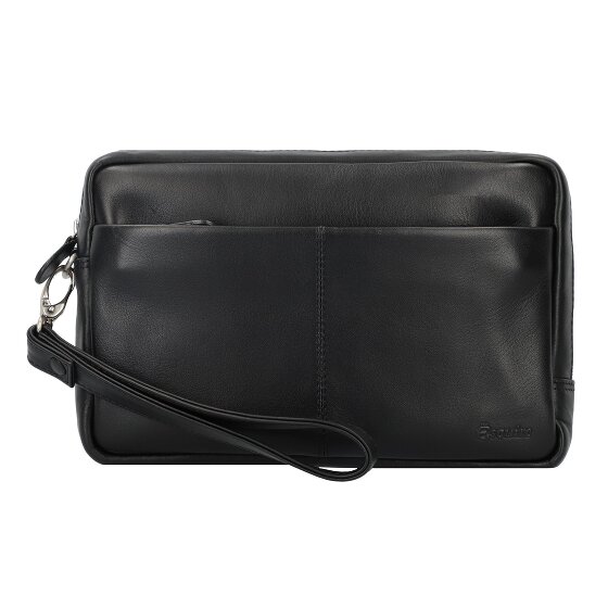 Esquire Borsa da polso in pelle Oxford 23 cm