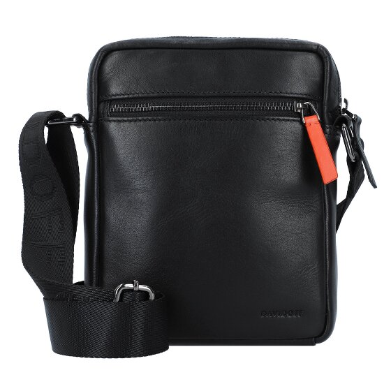 Davidoff Essentials Borsa a tracolla Pelle 35 cm Davidoff Essentials Borsa a tracolla Pelle 35 cm